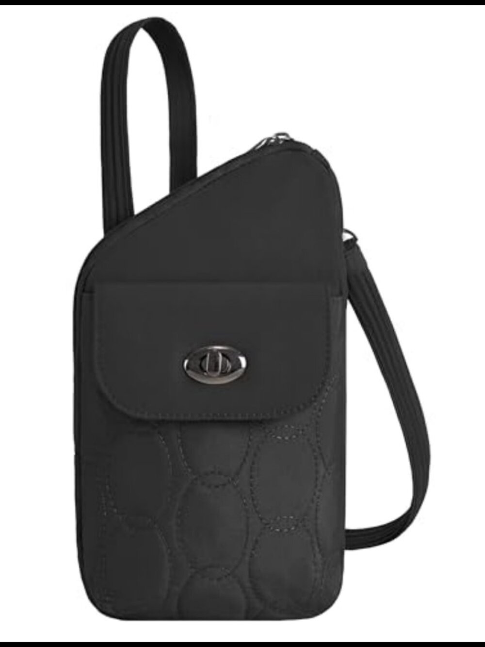 Travelon Anti-Theft Runways Slim Asymmetric Crossbody Bag